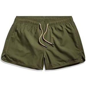 G-STAR Carnic Solid zwemshorts voor heren, groen (Shadow Olive D24473-a505-b230), XS