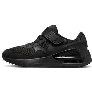 NIKE Air Max Systm Sneaker voor jongens, Zwart Antraciet Zwart, 33.5 EU