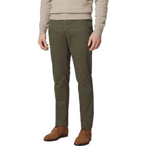 Hackett London C Chino Kensington Broek voor heren, Bruin (Kaki), 40W / 32L