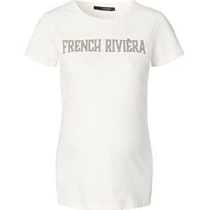 Supermom Dames Tee Short Sleeve French Rivera T-shirt, Marshmallow - P157, 32
