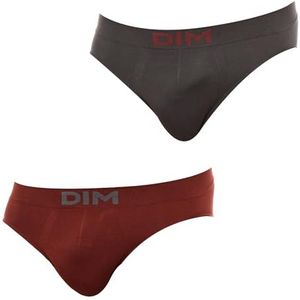 DIM - Naadloze Micro X2 - Slip - Granaat Grijs - 2 stuks