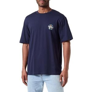 ONLY & SONS Onsmarlowe Life RLX Summer Ss Tee T-shirt voor heren, navy blazer, L