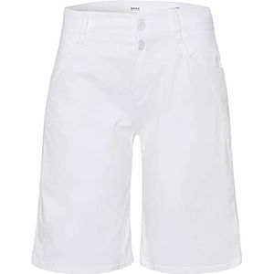 BRAX Dames Style Mel B Shorts, wit, 34