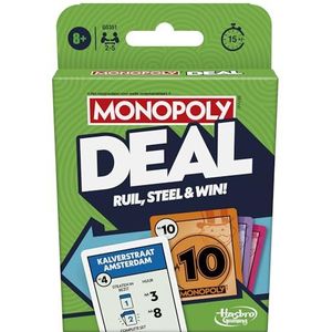 Hasbro Gaming Monopoly Deal-kaartspel - Nederlandse versie