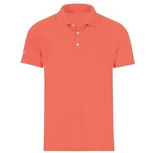 TRIGEMA Sportpoloshirt voor dames van Coolmax-materiaal, ademend, ook in grote maten - 544601, Powerred, M