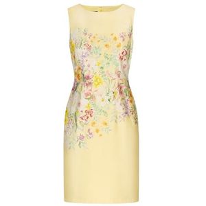 APART Fashion bedrukte etui-jurk, vanille-multicolor, 34