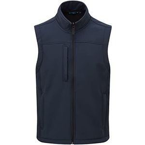 Fort Breckland Bodywarmer - Navy Bodywarmer - XXXL - Winddicht - Ademend - Zakken met rits - Fleece gevoerd - Bodywarmer Jas - Heren Bodywarmers - Lichtgewicht herenjas