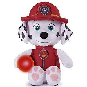 PAW PATROL 6059298, Snuggle Up Marshall Plush with Torch and Sounds, for Kids Aged 3 and Up