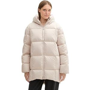 TOM TAILOR 1043823 Damesjas, 12365-Dusty Beige, XL, 12365 - Dusty Beige, XL
