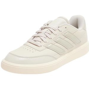 adidas Courtblock schoenen voor dames, Alumina Putty Grey Wonder White, 42 2/3 EU