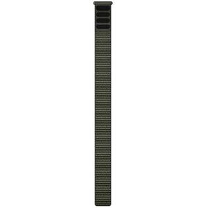 Garmin UlktraFit Originele armband, 22 mm, van nylon, klittenbandsluiting, ultralicht, elastisch en antimicrobieel, moss, Mos, 22 mm, Militair