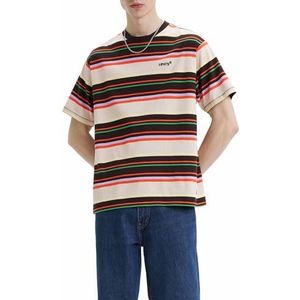 Levi's Red Tab Vintage Tee T-shirt Mannen, Queen Stripe Rainy Day, L