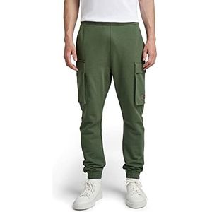 G-STAR RAW Cargo Pocket Sweatshirt Broek Heren Slip, Groen (Dk Nuri Green D21529-a613-3476), XL