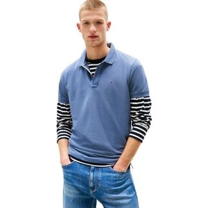 Tommy Jeans - S/S Polo - Grijs - 4XL