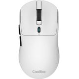Coolbox - W03 Draadloze Muis - Zwart - Ergonomisch Ontwerp - 300 mAh Batterij