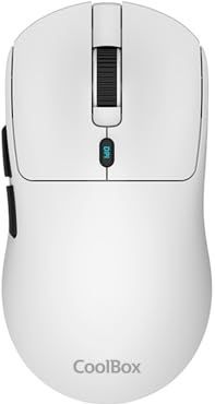 Coolbox - W03 Draadloze Muis - Zwart - Ergonomisch Ontwerp - 300 mAh Batterij