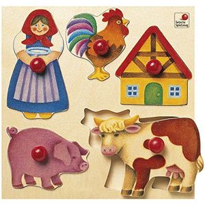 Selecta 62045 Boerderij houten puzzel