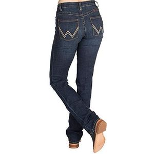 Wrangler Dames Willow Mid Rise Boot Cut Ultimate Riding Jeans, Lovette, 5W x 38L