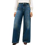 Tommy Hilfiger DNM Mine 70'S Wide Leg HW WW0WW49387 Andere Jeans, Denim (Mijn), 25W/28L, Denim (mijn), 25W / 28L