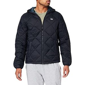 Lee Mens Puffer Jacket, Zwart (Black), S