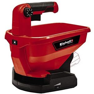 Einhell Universele strooier GE-US 18 Li-Solo Power X-Change (lithium-ion, 3,3 l, 6-traps snelheidsregeling, 8-traps verstrooiingsinstelling, zonder accu en oplader), rood/zwart