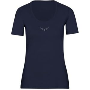 Trigema T-shirt voor dames, blauw (046), L