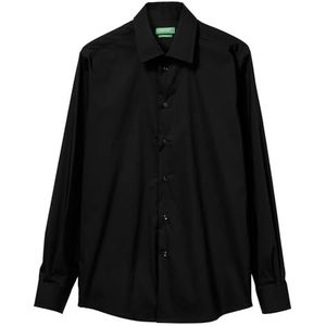 United Colors of Benetton Overhem, Zwart, XL