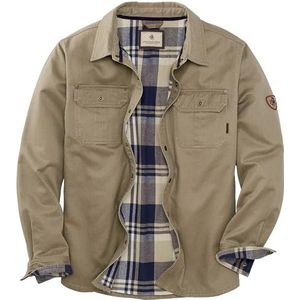 Legendary Whitetails Heren Journeyman Shirt Jacket, Twig, 5X-Large