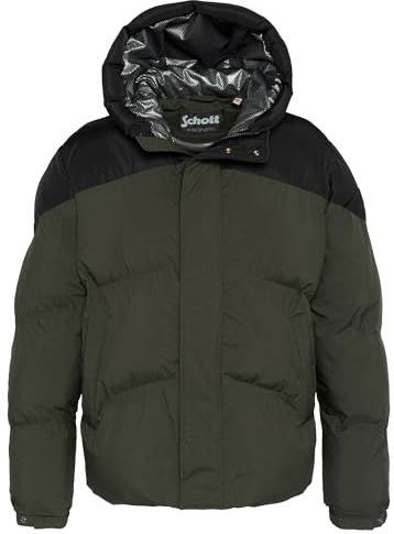 SCHOTT - Donsjas - Kakigroen - Ademende Waterdichte Jas Zonder Stiksels