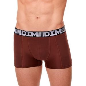 Dim Boxershorts voor heren, 3D Flex Air ademend vermogen, 2 stuks, chocoladebruin/kaki, XXL