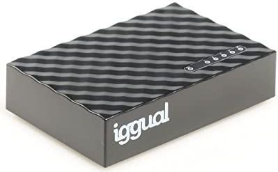 Iggual - GES5000 - Netwerk Switch - Zwart - 10 Gbps Gigabit Ethernet