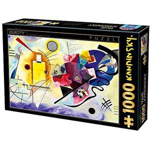Unbekannt Puzzel 1000 stukjes - Kandinsky Vassily: geel-rood-blauw
