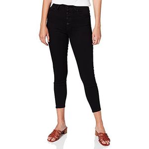 7 For All Mankind Aubrey Skinny Jeans voor dames, Zwart, 30W x 27L