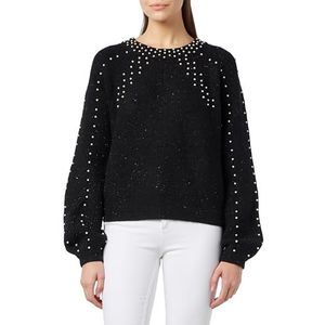 caspio Gebreide damestrui 11025261-CA06, zwart, XS/S, zwart, XS/S