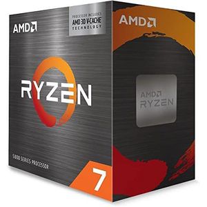 AMD Ryzen™ 7 5800X3D-desktopprocessor (8-core/16-thread, 96MB L3-cache, maximaal 4,5 GHz maximale boost)