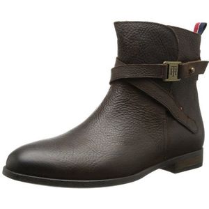 Tommy Hilfiger Billie 8 A FW56815996 Dameslaarzen, Braun Coffee Bean 212, 42 EU