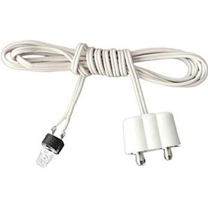 Kahlert Licht 69806 LED-verlichting met kabel en stekker, wit, transparant