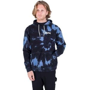 Hurley Tidal Wave Tie Dye Fleece PO Zwart