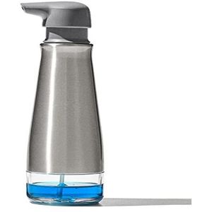 OXO 13331100 schuimende zeepdispenser, roestvrij staal, kleurloos