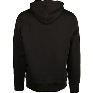 GANT - REG Shield Hoodie - Zwart - Standaard - 5XL