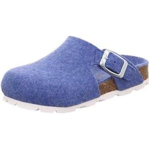 Superfit Pantoffels met voetbed voor jongens, blauw 8010, 34 EU