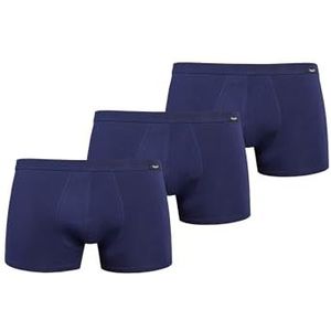 3 Pack Heren Boxers Katoen Ondergoed Levi Teyli, Blauw, M