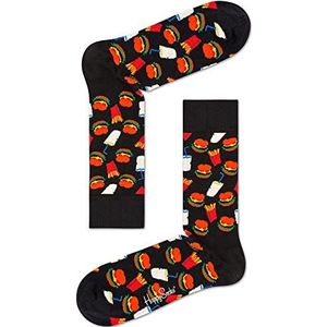 Happy Socks Sokken met Print Hamburger Sock - Maat 36-40