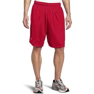 Russell Athletic Heren Mesh Short met zakken, Rood, M