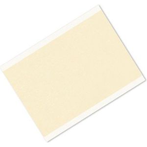 TapeCase 200 Papiertape, 1,9 x 2,5 cm, van 3 m 200, 1,9 x 2,5 cm rechthoeken, crêpepapier, natuurlijke kleuren, 1000 stuks