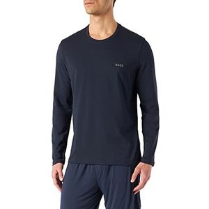 BOSS - 50470144 - T-shirt - Wit - Lange Mouwen - Casual - Katoen