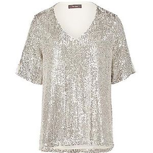 Vera Mont Damesblouse, crème/zilver, 46