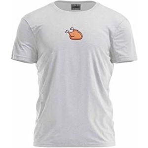 Bona Basics Heren T-shirt, grijs, S