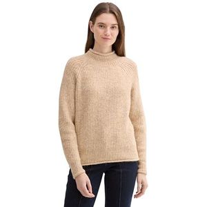TOM TAILOR Denim Damestrui, 19663 - Light Camel Melange, M