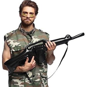 Boland 00442 - Opblaasbaar SWAT-geweer, 55 cm, waterspeelgoed, decoratie, feestversiering voor zwembad, zomerfeest en themafeest, accessoires voor carnavalskostuums